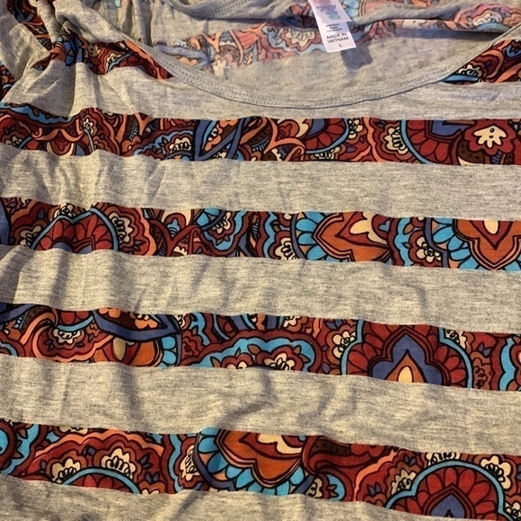 LULAROE Lynnae Long Sleeve Tunic Size Large NWT - Picture 5 of 5